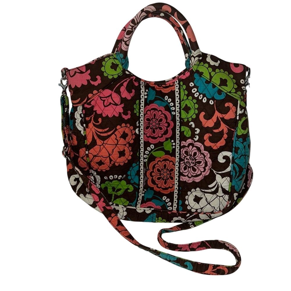 VNTG VERA BRADLEY Y2K quilted convertible crossbody/shoulder bag